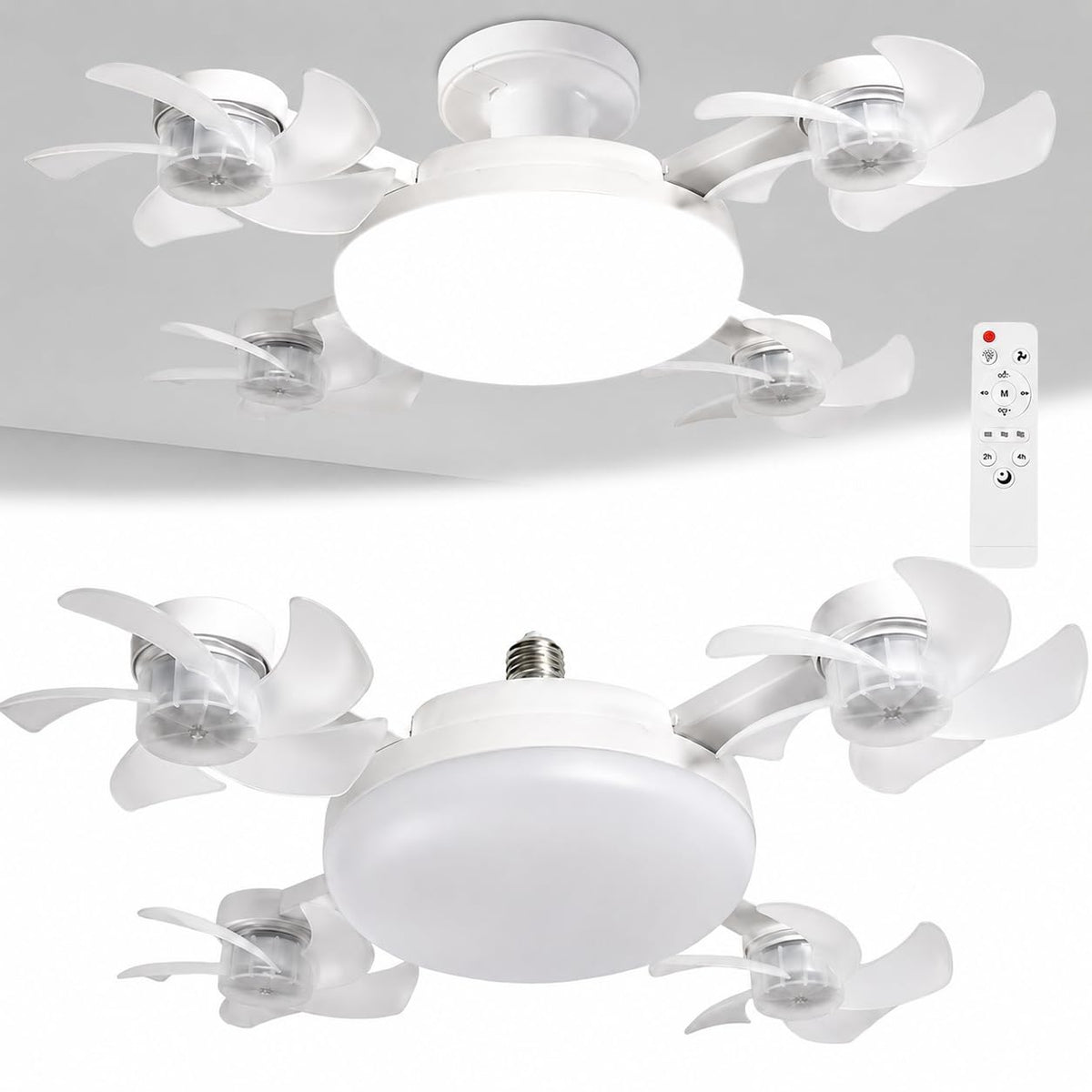 Drone Style Led Ceiling Fan Light