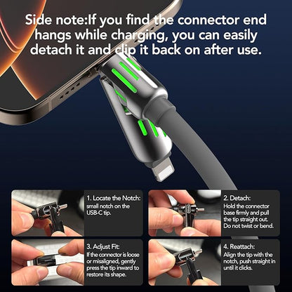 4-in-1 Fast Charging Cable – The One Cable to Rule Them All