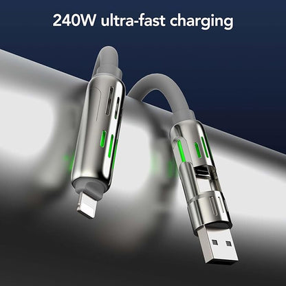 4-in-1 Fast Charging Cable – The One Cable to Rule Them All