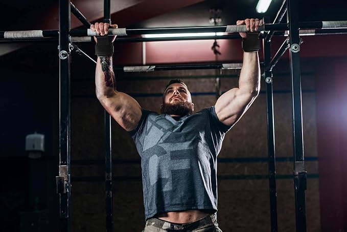 Heavy Duty Metal Lifting Hooks – 1 Pair, Padded Wrist Support for Deadlift & Pull Up